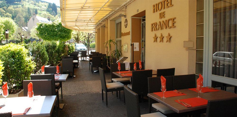 Logis Hotel Restaurant De France Saint-Geniez-dʼOlt Exterior foto